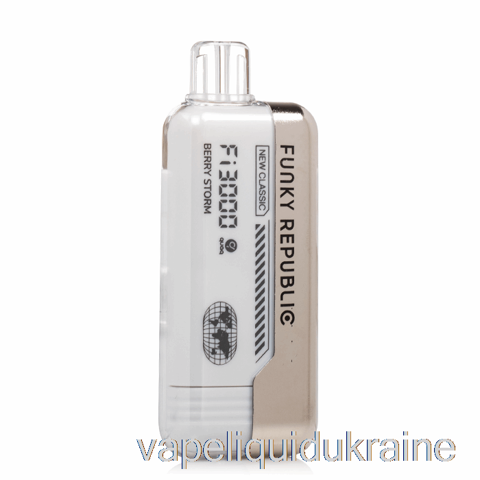 Vape Liquid Ukraine Funky Republic Fi3000 Disposable Berry Storm